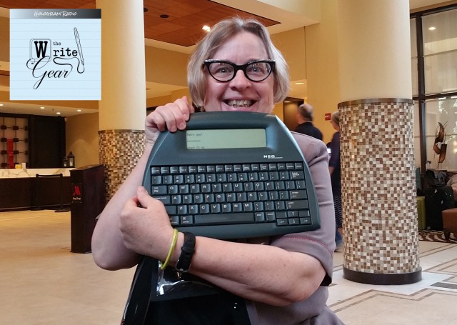 Alphasmart and Jennifer Stevenson